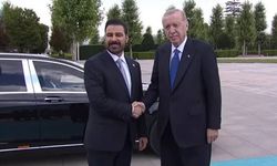 Cumhurbaşkanı Erdoğan, Irak Başbakanı Zeydi'yi törenle karşıladı