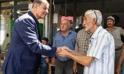Tugay Güzelbahçe'de esnaf ve vatandaşlarla buluştu