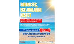 İZDENİZ’den Ege adalarına online feribot bileti kolaylığı!
