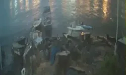 Denizde hortum çıktı: Tekneler savruldu!