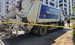 Çöp kamyonunun çarptığı kişi öldü