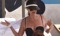 Nebahat Çehre Bodrum'da tatilde!