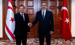 Bakan Fidan, KKTC Başbakanı ile görüştü