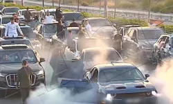 Düğün konvoyunda yol kapatmaya 695 bin lira ceza!