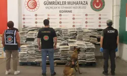 Kapıkule'de 1,3 milyar TL değerinde 'zehir' ele geçirildi!