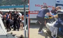 Denizde boğulma tehlikesi geçirdi: Hastaneye kaldırıldı!