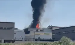 Ankara'da fabrika yangını
