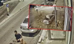 2 kişinin öldüğü patlamadan son anda kurtuldular!