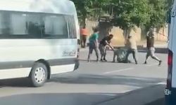 Trafikte çıkan tartışma sopalı kavgaya dönüştü: 4 gözaltı