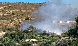 Bodrum'da korkutan yangın!