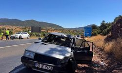 Motosiklet sürücüsü can verdi: Korkunç çarpışma!