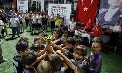 Bayraklı'da U-12 Cup'ta şampiyon  belli oldu