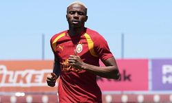 Galatasaray'a Victor Osimhen müjdesi: Antrenmanlara başladı