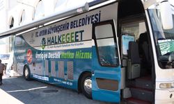 Mobil Halk Ege Et'e Buharkent'te yoğun ilgi!