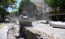 Yağmursuyu hattı projesi ile Söke'nin altyapısı güçleniyor