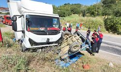 Patpat ile kamyon çarpıştı: 68 yaşındaki sürücü öldü