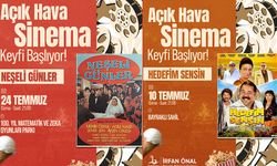 Bayraklı'da açık hava sinema günleri başlıyor