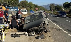 Minibüs şarampole devrildi: 6 yaralı