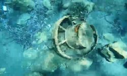 Muğla'da denizin dibindeki mayın imha edildi!