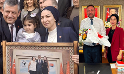 Özel'e tablo hediye etmişti… Gümrükçü’nün yanında yer aldı!
