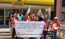 PTT emekçileri İzmir'den ses yükseltti: Güvence ve adil geçiş talebi