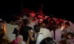 Türk kara sularına geri itilen 36 göçmen kurtarıldı