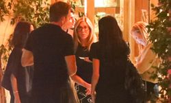'Friends' oyuncuları akşam yemeğinde buluştu!