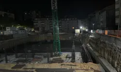 İnşaatta toprak kayması: Çatlak oluşan sokak kapatıldı!