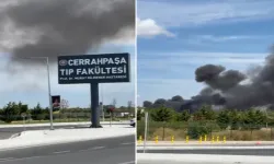 Cerrahpaşa Tıp Fakültesi korkutan yangın!