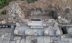 Side'de antik kentin görkemli kapısı yeniden gün ışığına çıktı