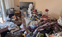 Emekli profesörün çöp evini temizleme çalışması başlatıldı!