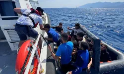 Bodrum açıklarında 6 düzensiz göçmen yakalandı