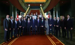 Erdoğan Süper Lig'in yeni ekiplerini kabul etti