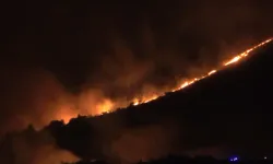 Ankara'nın Mamak ilçesinde yangın!