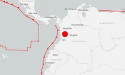 Kolombiya'da 7.4'lük deprem!