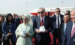 Cumhurbaşkanı Erdoğan Kırgızistan'da