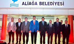 Cumhur İttifakı Temsilcilerinden Aliağa Belediyesi’ne Ziyaret
