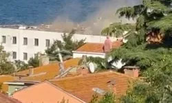 Deniz Harp Okulu'nda yangın!