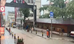 Artvin'de yoğun yağış: Ev ve iş yerlerini su bastı