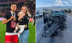 Süper Lig futbolcusu ailesi ile kaza yaptı!