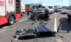 Kuzey Marmara Otoyolu'nda kaza: 1’i ağır 2 yaralı!