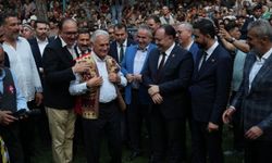 Binali Yıldırım güreş ağası oldu
