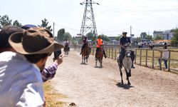 Rahvan atlar, Türkiye Şampiyonası'na katılmak için yarıştı