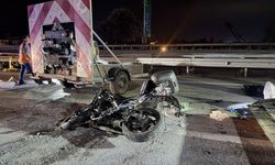 Anadolu Otoyolu'nun Sakarya geçişinde kaza: Motosikletli öldü