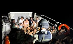Muğla açıklarında 46 düzensiz göçmen yakalandı