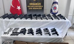 Yasa dışı silah operasyonu: 13 şüpheli gözaltında