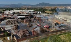 Kağıt fabrikasında yangın: Müdahale sürüyor!