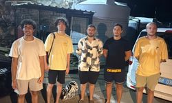 Bodrum'da ormanda kaybolan 5 genç kurtarıldı