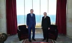 Cumhurbaşkanı Erdoğan, MHP Genel Başkanı Bahçeli ile görüştü