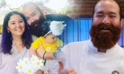 Şef Eren Kaşıkçı'nın eşi ve kızından yürek burkan veda